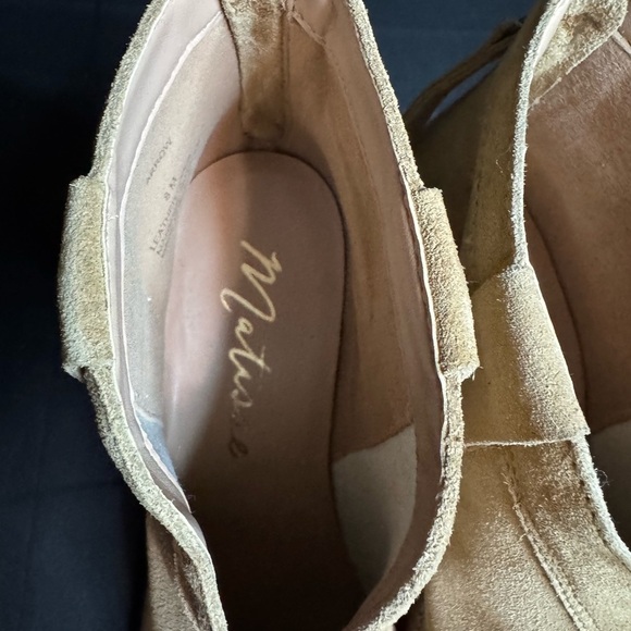 Matisse Arrow, Western Suede Bootie With Almond Toe. - Picture 4 of 8